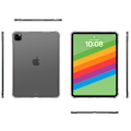 Miniatyrbild 3 av 6: För iPad Pro 13 (2024) Transparent Surfplattfodral TPU Baksidesskydd Transparent