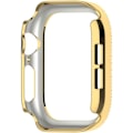 Miniatyrbilde 5 av 5: For A Watch Series 10 42mm Case Cover Frame Bling Rhinestone Decor - Gull Gold