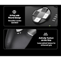Miniatyrbilde 6 av 11: Bluetooth trådløs spillkontroller med mottaker kompatibel med Steam PC Android iOS Nintendo Switch - Svart Black