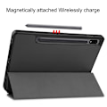Miniatyrbillede 6 af 9: Trifoldet stativ Smart Taske til Samsung Galaxy Tab S7 Black