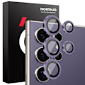 Miniatyrbillede 1 af 5: NORTHJO til Samsung Galaxy S25 Ultra Hærdet Glas Kameralinsebeskytter Purple