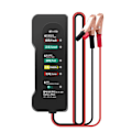 Miniatyrbillede 5 af 10: Batteritester 6-LED bilfejltester Batterikontrol Billastbil Motorcykel Black