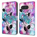 Miniatyrbilde 1 av 6: For Google Pixel 10 Pro / 10 / 9 Pro / 9 Wallet Case Pattern Printing PU Leather Flip Stand Phone Cover Multicolor