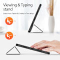 Miniatyrbillede 3 af 9: DUX DUCIS Trifoldet stativ til Xiaomi Pad 6/Pad 6 Pro - Sort Black