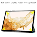 Pikkukuva 8 / 9: Kolmen taittotelineen älykotelo Samsung Galaxy Tab S10+ (S10 Plus) -puhelimelle Multicolor
