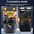 Pikkukuva 6 / 9: A18 150 Languages ​​Kääntäjä Smart Voice Bluetooth In Ear kuulokkeet Black