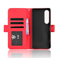 Miniatyrbilde 5 av 8: Wallet case Case Cover for Sony Xperia 1 VII Red