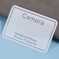Miniatyrbilde 3 av 5: Herdet glass skjermbeskytter for Google Pixel 9 kameraobjektiv Transparent