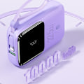 Miniatyrbild 8 av 10: 10000mAh Snabb Bärbar Powerbank Super Fast Charging USB-C 22,5W Blå