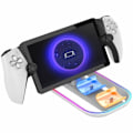 Miniatyrbilde 2 av 6: IPEGA Ladestasjon for PlayStation Portal / PS5-kontrollere White