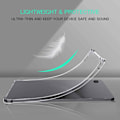 Miniatyrbild 6 av 7: Samsung Galaxy Tab A9+ TPU Skal - Transparent Transparent