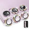 Pikkukuva 1 / 8: ENKAY Samsung Galaxy S24 Kameran Linssisuojus Lasi Multicolor