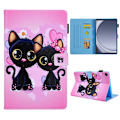 Pikkukuva 1 / 8: Samsung Galaxy Tab A9 Flip Stand Case PU Leather Pattern Tablet Cover Multicolor