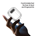 Pikkukuva 10 / 11: AirPods 4 -kotelolle DUX DUCIS PC+TPU Bluetooth-kotelo / kuori koukulla - Läpinäkyvä Transparent
