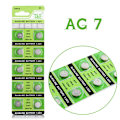 Miniatyrbillede 1 af 2: Alkalisk Knappcellbatteri SR57 / V395 / AG7 Storpack Silver