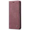 Miniatyrbillede 8 af 8: CASEME Retro Wallet Case for Samsung Galaxy S22 - Red Red