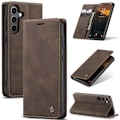 Pikkukuva 1 / 6: CASEME Retro Lompakkokotelo Samsung Galaxy S25+ (S25 Plus) Brown