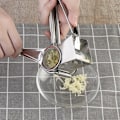 Miniatyrbillede 5 af 11: Håndroterende rivejern Slicer Oste rivejern i rustfrit stål Silver