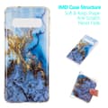 Pikkukuva 3 / 5: Marble Pattern IMD TPU Soft Back Suojakuori - Samsung Galaxy S10 - Style K Multicolor