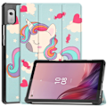 Pikkukuva 1 / 9: Lenovo Tab M9 kolminkertainen jalustan kansi - Horse Multicolor