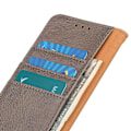 Pikkukuva 8 / 10: KHAZNEH Wallet Stand Case for Xiaomi Redmi 10 - Grey Grey