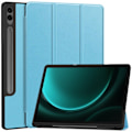 Pikkukuva 1 / 7: Kolmen taittotelineen älykotelo Samsung Galaxy Tab S10+ (S10 Plus) -puhelimelle Light blue