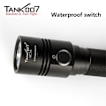 Pikkukuva 6 / 6: TANK007 UC16 700 Lumens USB Rechargeable Flashlight Black