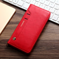 Pikkukuva 1 / 9: CMAI2 Litchi plånboksfodral till iPhone 7 Plus - Röd Red