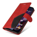 Miniatyrbilde 6 av 10: For Motorola Moto G54 KT Series-1 To-fargets Red