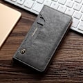 Pikkukuva 1 / 8: CMAI2 Litchi plånboksfodral till iPhone 7 / 8 / SE (2020) - Grå Grey