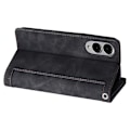 Pikkukuva 6 / 8: Samsung Galaxy S25 Edge Kuori Vetoketjutaskulla ja 9 Korttipaikalla Black