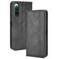 Pikkukuva 1 / 7: Lompakkoteline Käännettävä Puhelinkotelo Xperia 10 V:lle - Musta Black