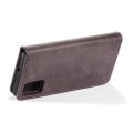 Pikkukuva 4 / 10: DG.MING Split nahkainen lompakkokotelo Samsung Galaxy A51 - Harmaa Grey