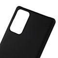 Miniatyrbillede 6 af 7: Rubberized Cell Phone Case Samsung Galaxy Note20 - Black Black
