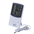 Miniatyrbild 2 av 8: Inomhus & utomhus Termometer Hygrometer TA318