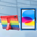 Pikkukuva 3 / 8: For iPad 10.9 (2022) Soft Silicone Protective Tablet Case Cover Multicolor