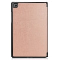 Miniatyrbillede 9 af 9: Tri-fold Stand Case for Samsung Galaxy Tab A7 10.4" Gold