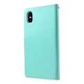 Pikkukuva 2 / 5: Mercury GOOSPERY Rich Diary till iPhone XS Max - Cyan