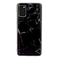 Miniatyrbillede 1 af 4: Marble Pattern IMD TPU Soft Back Case for Samsung Galaxy A41 - Style G Black