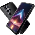 Pikkukuva 4 / 6: Samsung Galaxy S24 Ultra Case Armor suojakotelo Kuori + karkaistu lasi Black