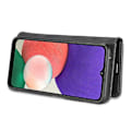 Miniatyrbillede 3 af 11: DG.MING 2-i-1 tegnebog taske til Samsung Galaxy A22 5G Black