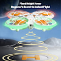Miniatyrbilde 10 av 11: X38 DC-135 Helikopter Drone Kamera Luftfoto Quadcopter 2 batterier White