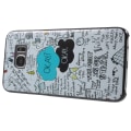 Miniatyrbilde 3 av 5: Samsung Galaxy S7 Edge Frostskall Cartoon Graffiti Mønster