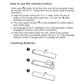 Miniatyrbillede 3 af 3: TV fjernbetjening med stemmefunktion Erstatning for RC802V TCL TV - FMR1 Black