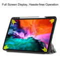 Miniatyrbillede 8 af 9: iPad 12.9" Pro 2021 Tri-fold Stand Tablet Case Cover - Graffiti Multicolor