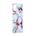 Pikkukuva 3 / 4: Marble Pattern IMD TPU Soft Back Case for Samsung Galaxy A41 - Style D Black