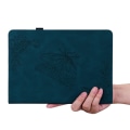 Miniatyrbild 2 av 11: Apple iPad 10.9 2022 Vikbart fodral korthållare Fjäril - Blå Blå