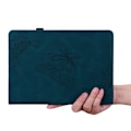Miniatyrbillede 2 af 11: Til iPad 10.9 (2022) Tabletetui Cover Buterfly Imprinting - Blå Blue