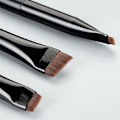 Miniatyrbillede 4 af 4: 3stk Makeup Børster Øjenskygge Eyeliner Øjenbrynsmakeup - Sort Black