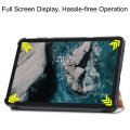 Miniatyrbillede 4 af 8: Tabletstativ Slim Fit Cover til Nokia T20 - Sommerfugle Multicolor